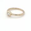 9K YELLOW GOLD SOLITAIRE RUBOVER SET RING_1