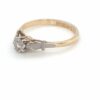 Leon Bakers Solitare 18K Yellow Gold Light Antique Style Engagement Ring_1