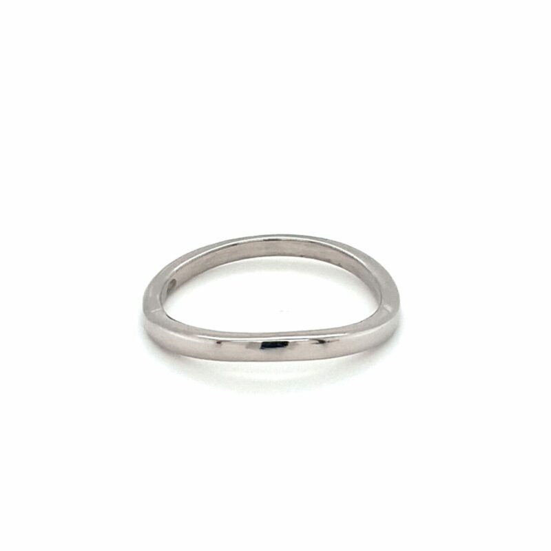 Leon Bakers 18k White Gold Fitted Wedding Ring_0