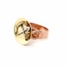 Leon Bakers 18K and 9K Tri-Tone Pick and Axe Ring_1
