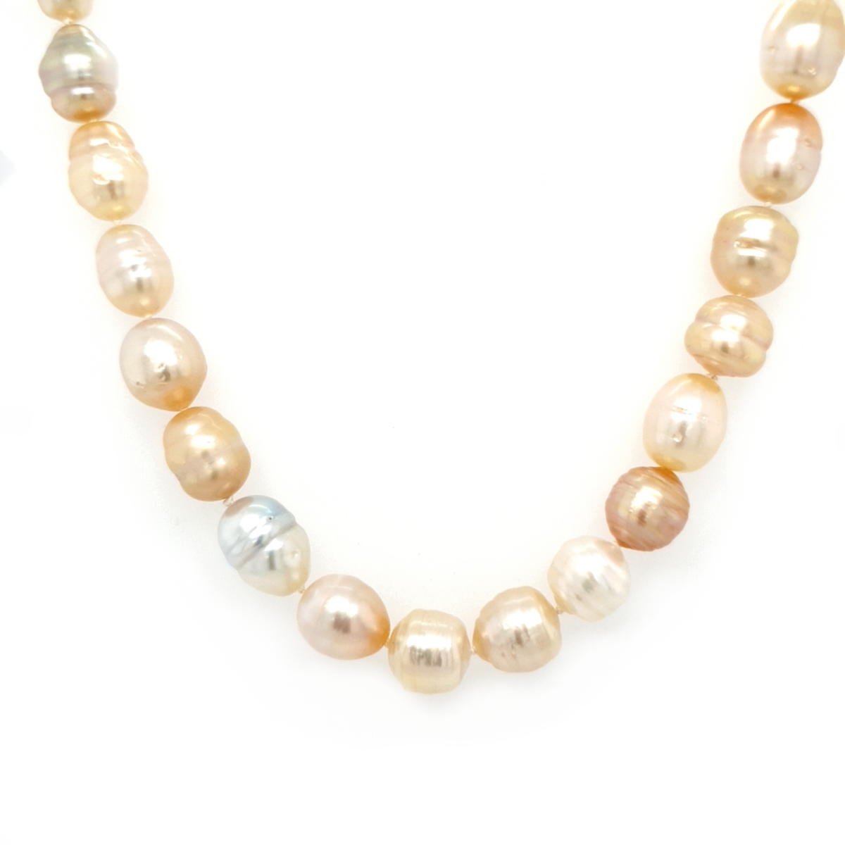Leon Bakers 9K Yellow Gold South Sea Pearls on Strand_0