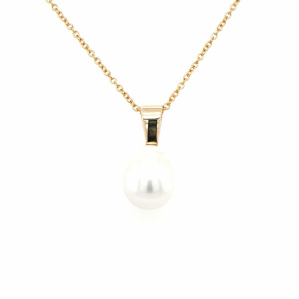 Leon Bakers 9K Yellow Gold Broome Pearl Pendant_0