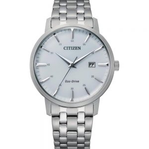 Citizen Mens Silver and Grey Watch_0