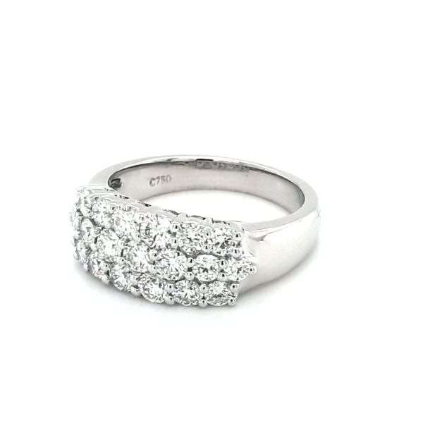 Leon Baker 18K White Gold Diamond Ring_1