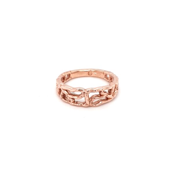Coral Bay Collection 9K Rose Gold Coral Ring_0