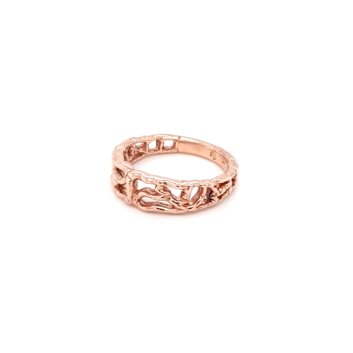 Coral Bay Collection 9K Rose Gold Coral Ring_2