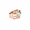 Coral Bay Collection 9K Rose Gold Abrolhos Pearl and Amethyst Ring_2