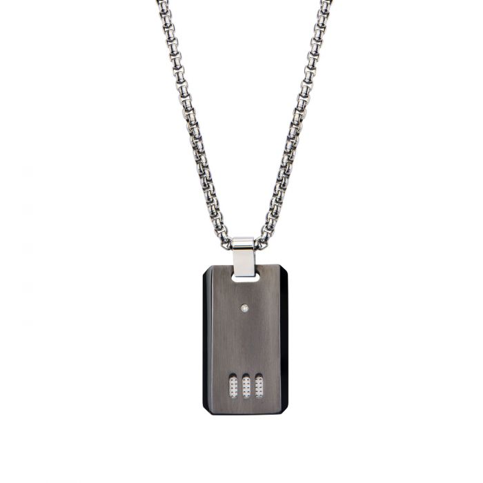 Leon Baker Stainless Steel Dog Tag_0