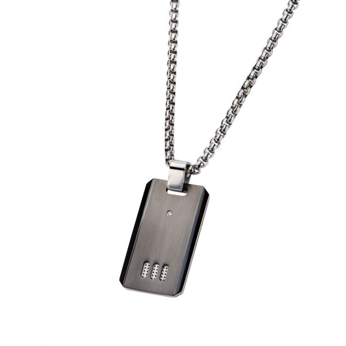 Leon Baker Stainless Steel Dog Tag_1