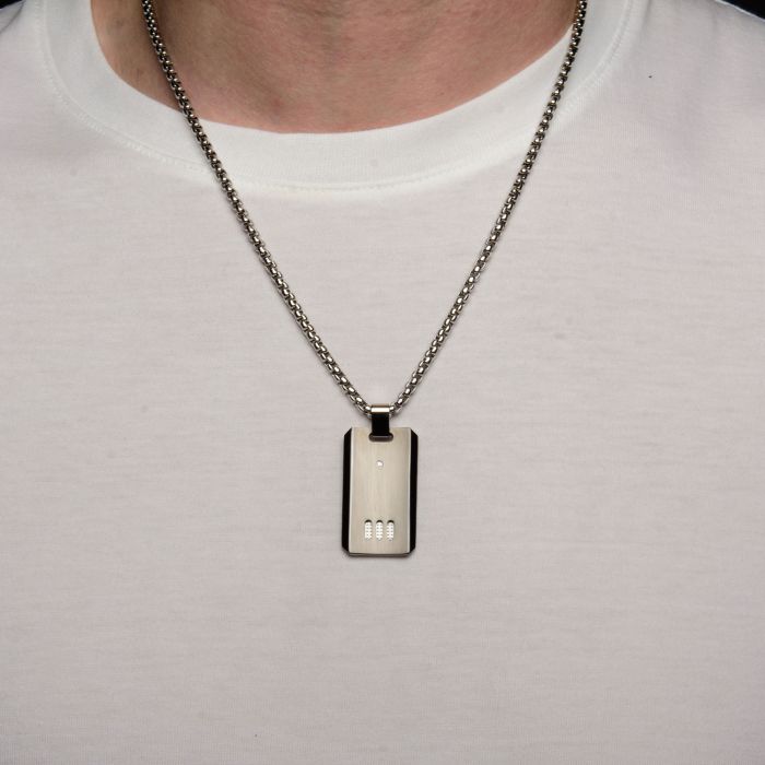 Leon Baker Stainless Steel Dog Tag_2