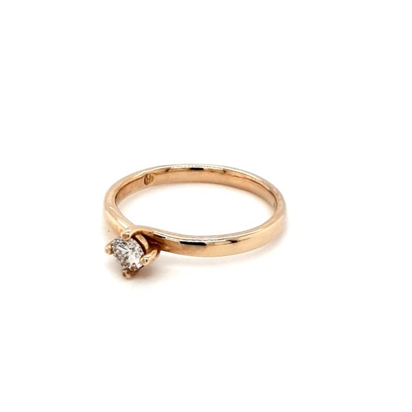 Leon Bakers 9K Yellow Gold Engagement Ring_1