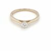 Leon Baker 9k Yellow Gold Solitaire Engagement Ring_0