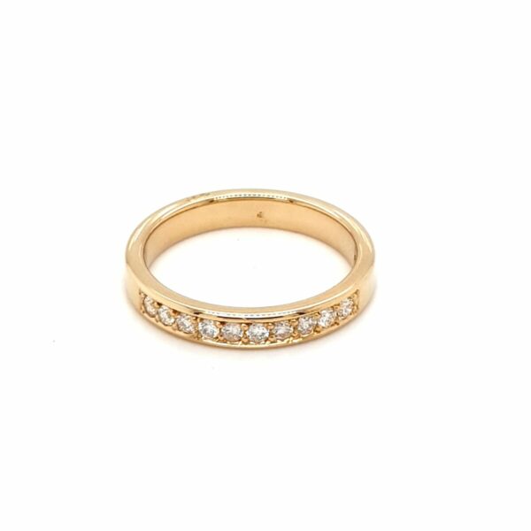 Leon Bakers 18k Yellow Gold Channel Set Wedding Ring_0
