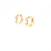 Leon Baker 9K Yellow Gold Hoop Earrings_1