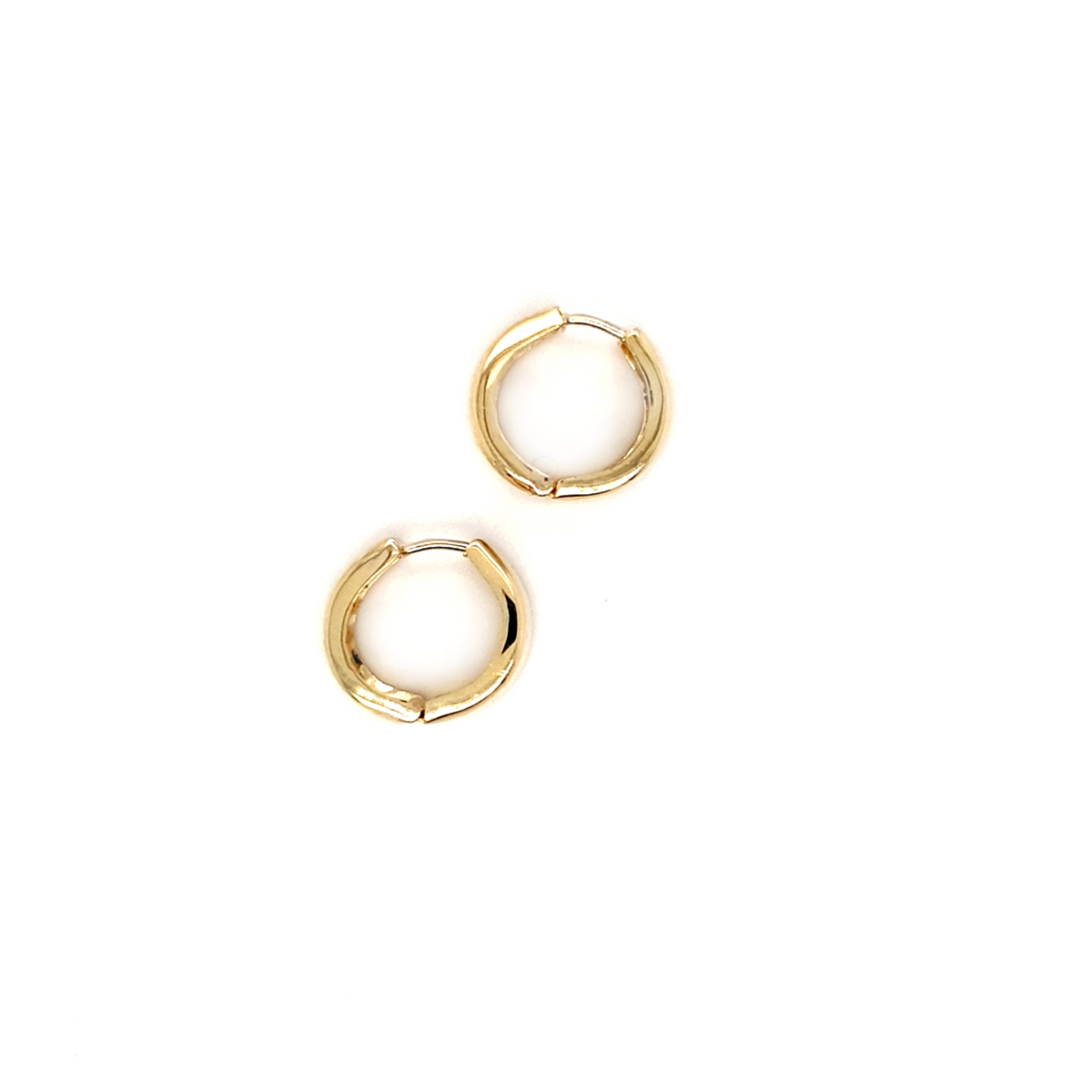 Leon Baker 9K Yellow Gold Diamond Cut Earrings_0