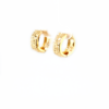 Leon Baker 9K Yellow Gold Diamond Cut Earrings_1