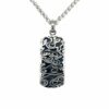 Leon Baker Stainless Steel Damascus Dog Tag Chain_0