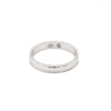 Leon Bakers 9K White Gold Faceted Wedding Ring_0