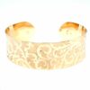 Leon Bakers 9k Yellow Gold Handmade Collectors Cuff_0