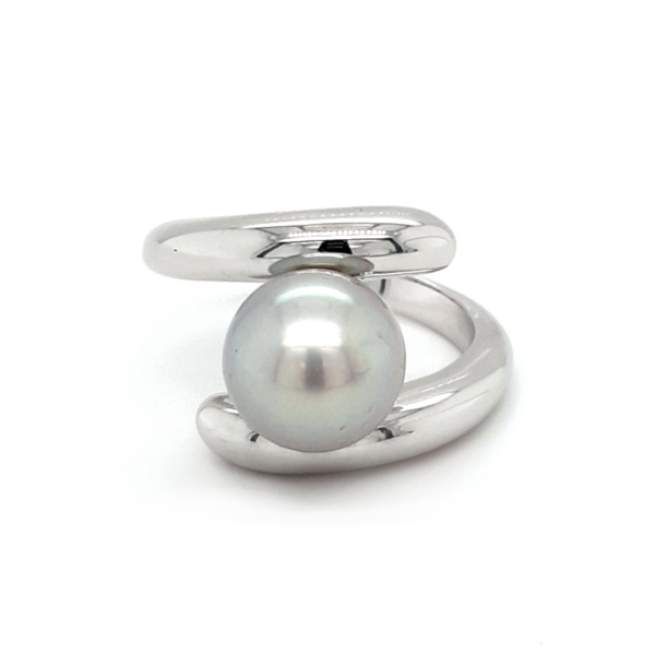 Leon Bakers Sterling Sliver Abrolhos Pearl Ring_0