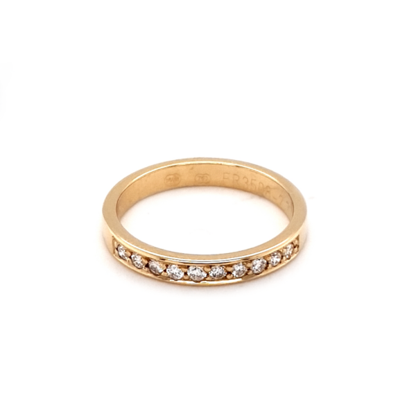 Leon Baker 18K Yellow Gold Diamond Anniversary Ring_0