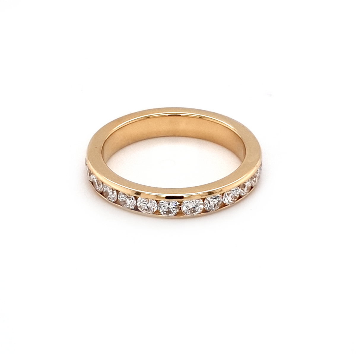 Leon Baker 18K Yellow Gold and Diamond Wedding Ring_0