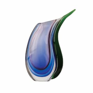 Leon Baker Glass Penguin Vase_0