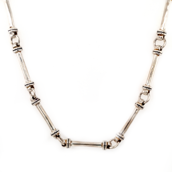Leon Baker Sterling Silver Anchor Style Chain_0