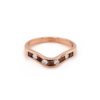 Leon Bakers 18K Rose Gold Fitted Wedding Band_0