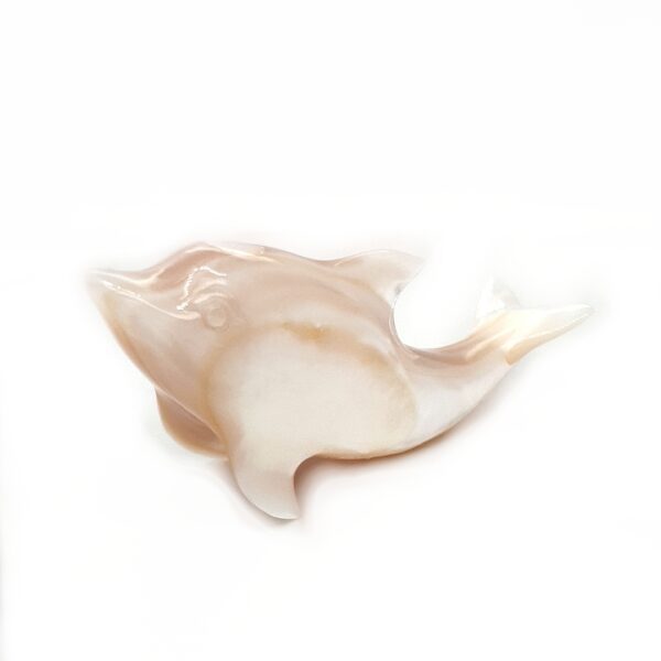 Leon Baker Mother of Pearl Dolphin Figure_1