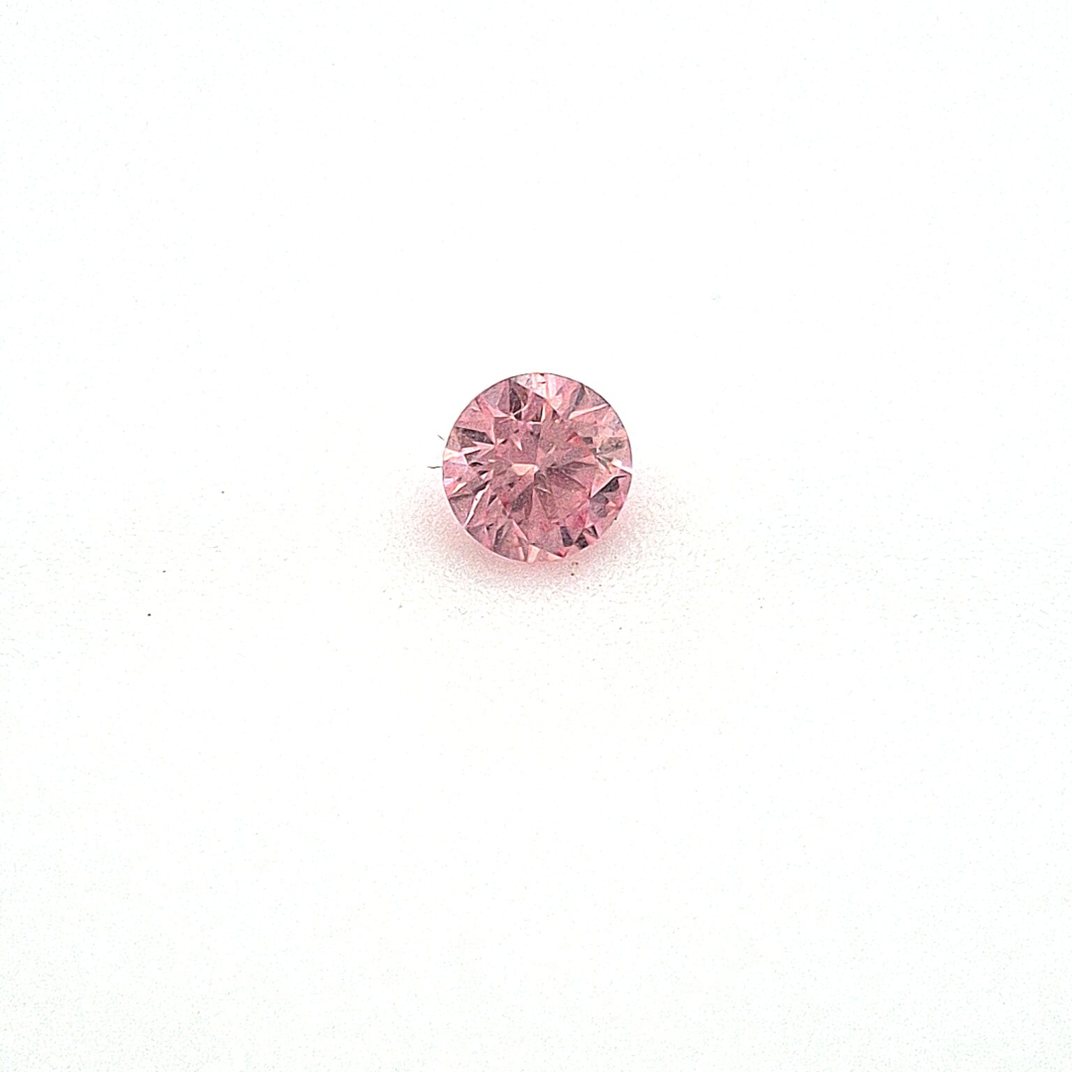 Argyle Natural Round Brilliant Cut Pink Diamond_1