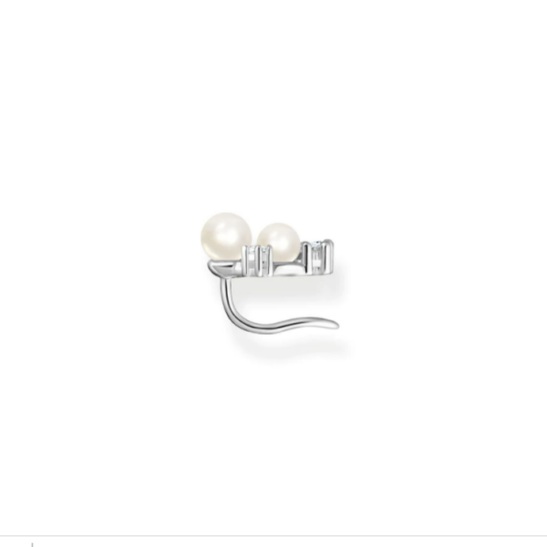 Thomas Sabo Ear Studs Pearls and White Stones Silver_1