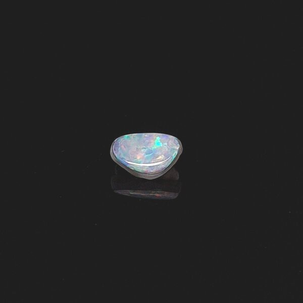 Leon Baker 0.8ct Solid Opal Blue_0