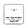 Argyle Blue Diamond 0.0185ct RBC BL2 VS-SI_0