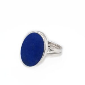 Leon Baker Sterling Silver and Lapis Lazuli Ring_1