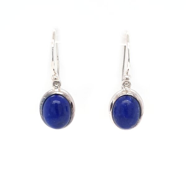 Leon Baker Sterling Silver and Lapis Lazuli Drops_0