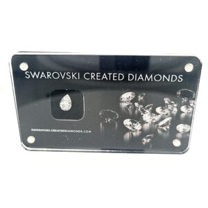 Swarovski Lab Grown 0.7ct Pear Cut Diamond_0