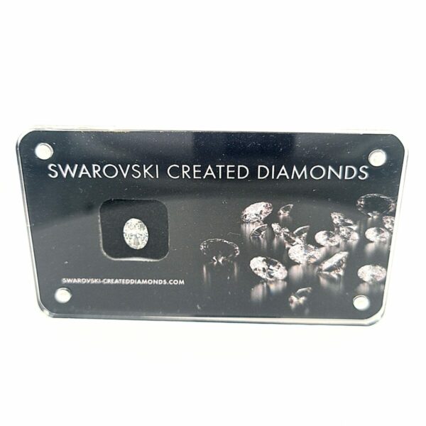 Swarovski 0.7ct Oval Cut Lab Grown Diamond_0