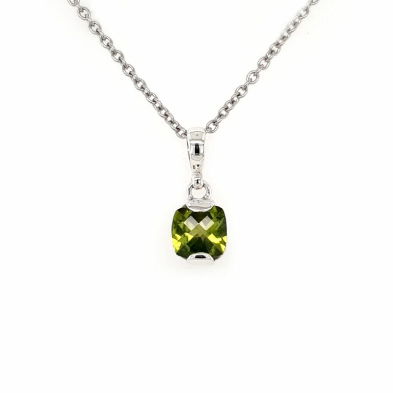 Leon Baker Sterling Silver and Peridot Pendant_0