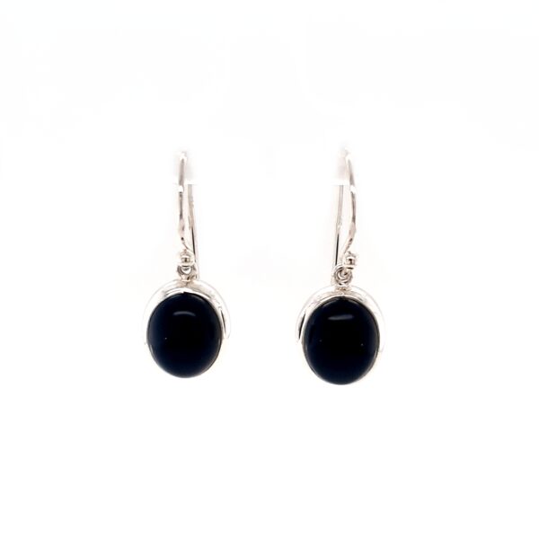 Leon Baker Sterling Silver and Black Onyx Drops_0