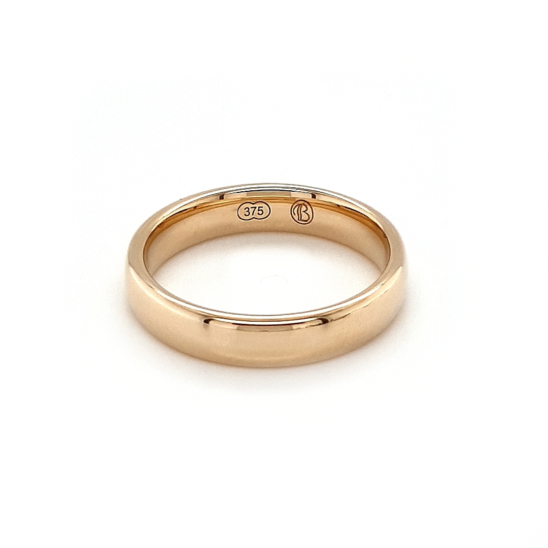 Leon Baker 9K Yellow Gold Comfort Wedding Ring_0