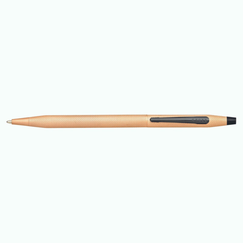 Classic Century Brushed Rose Gold PVD Ballpoint Pen AT0082-123_0