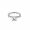 Leon Baker 18K White Gold and Diamond Engagement Ring_0