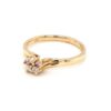 Leon Baker 18K Yellow Gold and White and Pink Diamond Ring_1