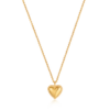 Ania Haie Gold Rope Heart Pendant Necklace_0