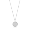 Ania Haie Silver Rope Disc Necklace_0