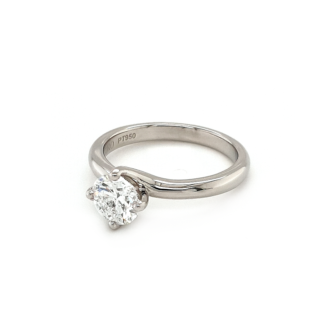 Leon Baker Platinum and Lab-Grown Diamond Engagement Ring_1