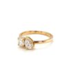 Leon Baker 18K Yellow Gold and Diamond Toi et Moi Engagement Ring_1
