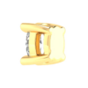 Royal Diamond 9K Yellow Gold Oval Diamond Necklace_3