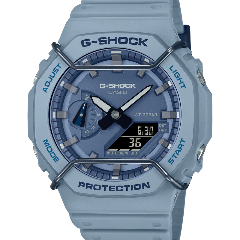 G-Shock Light Blue Tone-on-Tone Watch_0
